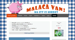 Desktop Screenshot of malacavan.com