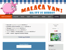 Tablet Screenshot of malacavan.com